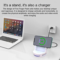 Avis Chargeur Sans Fil 15W Avec Support Téléphone Magnétique Compact Et Pratique Blanc YONIS