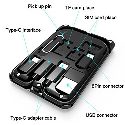 Acheter Chargeur Sans Fil 15W Compact Support Téléphone Avec Organisateur De Câbles YONIS
