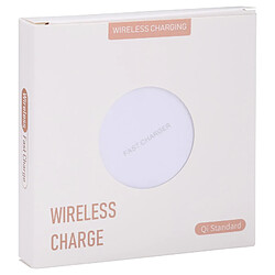 Chargeur Sans Fil 10W Design Élégant Rouge Compatible Tous Téléphones QI Blanc YONIS pas cher