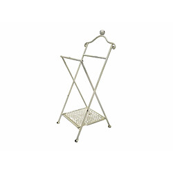 Alexandra House Living Galan Forja Blanc Vieilli. 46 x 48 x 92 cm