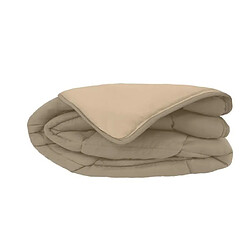 Poyet motte Couette chaude microfibre - Taupe pas cher