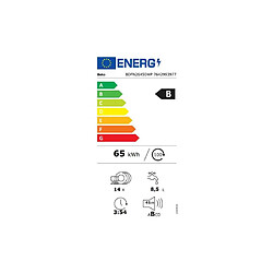 Beko BDFN26450WP Lave-vaisselle 60 cm 14 couverts blanc