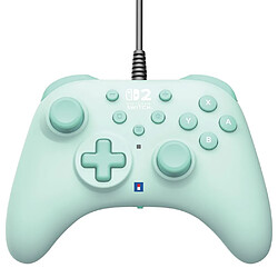 Horipad Turbo NSW2 Manette filaire Cozy Green pour Nintendo Switch 2