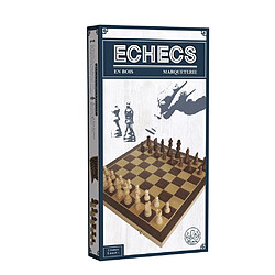 Wilson ECH21012 Jeu d'échecs pliant 38 cm Staunton bois