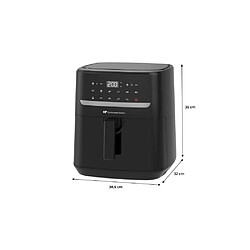 Continental Edison CEFR240092L Friteuse à air 9,2L 1800 W Noir