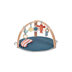 Ingenuity Tapis d'éveil rond avec arche - Blanc crème