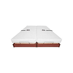Avis WEBED Ensemble relaxation matelas + sommiers électriques 2x80x200 - Mousse - Ferme - TALCA Fab...
