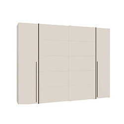 Avis Forte-Forte NARAGO Armoire 4 portes L270 P61 H210 Décor Sable
