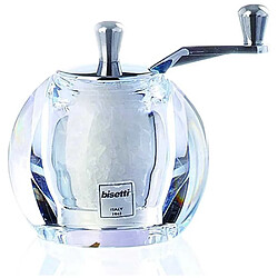 Bioflon 6918S Moulin à sel Elba 9 cm acrylique chrome