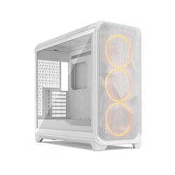 Fractal Design Meshify 3 XL FD-C-MES3X-06 Boîtier Full Tower E-ATX Blanc RGB TG Clear Tint