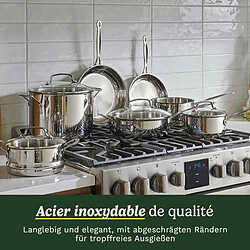 Acheter Cuisinart 77-11G Batterie de cuisine 11 pièces inox tous feux induction