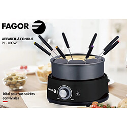 Avis Fagor FGFD8 Appareil à fondue électrique 1,6 L 8 personnes