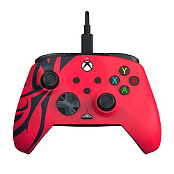 PDP Rematch Spirit MPN 049023SR Manette filaire Xbox Series X|S Xbox One PC Noir/Rouge