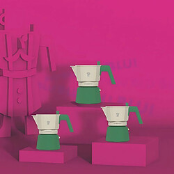 Acheter Piezzi Futurexpress Cafetière italienne 6 tasses aluminium verte