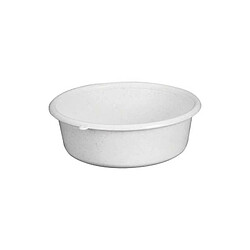 Aluminium Et Plastique BRIC-502093 Cuvette ronde 36 cm 6,5 L gris moucheté