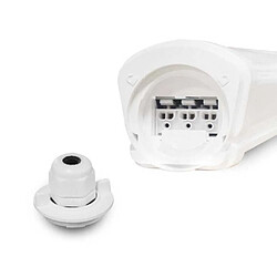 Miidex DANUBE Réglettes étanche LED 50W 1555 x 59 mm CCT