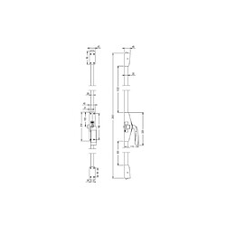 Avis JPM Europad Design 179 - Barre anti-panique 2 points - Argent