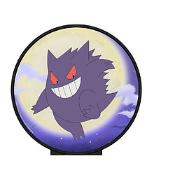 TEKNOFUN 248609 Lampe murale ronde Gengar Pokémon