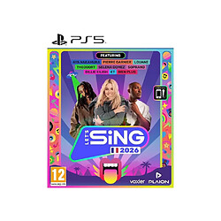 Plaion Let's Sing 2026 Jeu PS5 + 2 micros