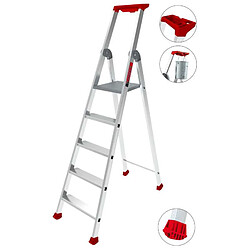 Hanger 100202 Escabeau 5 marches aluminium MaxiBat