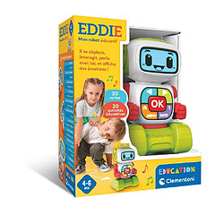 Clementoni Eddie robot éducatif 17 activités 30 cartes