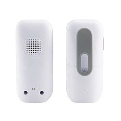 Alecto Babyphone Audio avec VOX et Portée 300m en DECT 1,8 GHz et Mode Full Eco Blanc pas cher