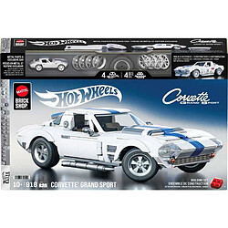 Hot Wheels MATTJGR31 Coffret construction Corvette Grand Sport 1/16 918 pièces
