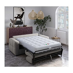 Nada EUR3LTCO20CD Canapé convertible 3 places Tissu Como 22 ASH 200x102x95 cm