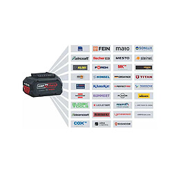 Bosch GBA 18V 4.0Ah - Noir et rouge