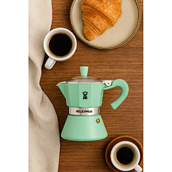 Avis Piezzi BELL06CPY Cafetière italienne 6 tasses Turquoise