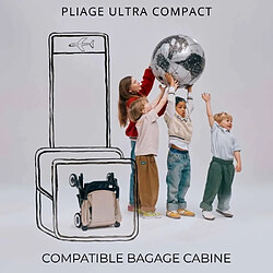 Avis Cybex Poussette Ultra-Compacte AGIS, Siège Réglable, Compatible avec les Bagages à Main