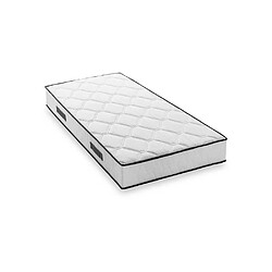 Somnis 110100810 Matelas 90 x 190 cm 19 cm 380 ressorts ensachés 7 zones réversible
