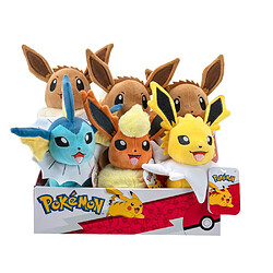 Jazwares Évoli Peluche 20 cm Pokémon Évolutions