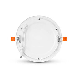 Miidex SLIMY II 100030 Plafonnier encastrable rond Ø225 mm 18W 4000K