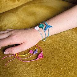 Avis Au Sycomore CRE2004 Bijoux Box Atelier Macramé Kit créatif 8 ans
