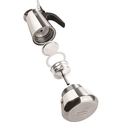 Avis Piezzi STEELEXPRESS 10 tasses Cafetière italienne Induction Bleu indigo