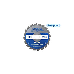 DREMEL 28448121 CS600 Lame circulaire multi-matériaux Ø85 1,5/1,0 x15 mm 20 dents