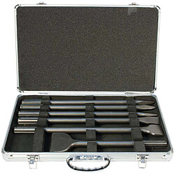 Makita D-42488 Burins SDS-MAX Coffret 6 pièces boîtier aluminium