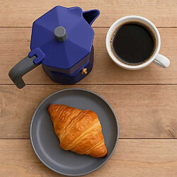 Avis Piezzi PentaExpress Cafetière italienne 6 tasses bleu