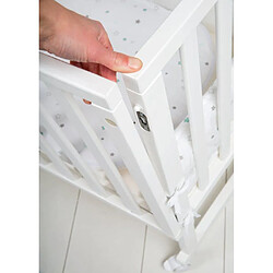 Lit Co-Sleeping 3-en-1 - ROBA - SAFE ASLEEP - Équipement 'Sternenzauber' Inclus - Blanc pas cher