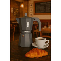 Cafetière italienne - PEZZETTI - ITALEXPRESS - Aluminium - 6 tasses - Bleue
