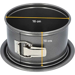 Birkmann BIR4026883881655 Moule cœur fond amovible 26,5 x 25 x 9 cm