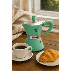 Piezzi BELL06CPY Cafetière italienne 6 tasses Turquoise