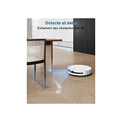 Ecovacs AABRB95323 Aspirateur robot laveur T50 OMNI Gen2 15 000 Pa Blanc pas cher