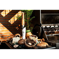 Forged KATAI Couteau de chef 16 cm VG10 manche bois de racine