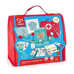 Hape Kit du petit docteur 22 pièces mallette jeu d'imitation 3-8 ans