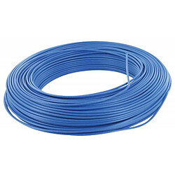 FILS & CABLES 004205 Fil rigide 16 mm² HO7 V-R bleu