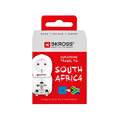 Avis Skross 41251 Adaptateur Europe vers Afrique du Sud Type M 16A blanc