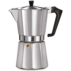 Piezzi Italexpress cafetière italienne 9 tasses aluminium finition mate