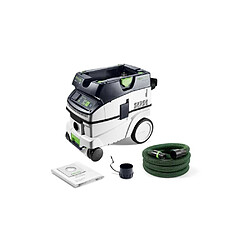 Festool CLEANTEC CTM 26 EI Aspirateur de chantier 26 L 1200W Bluetooth